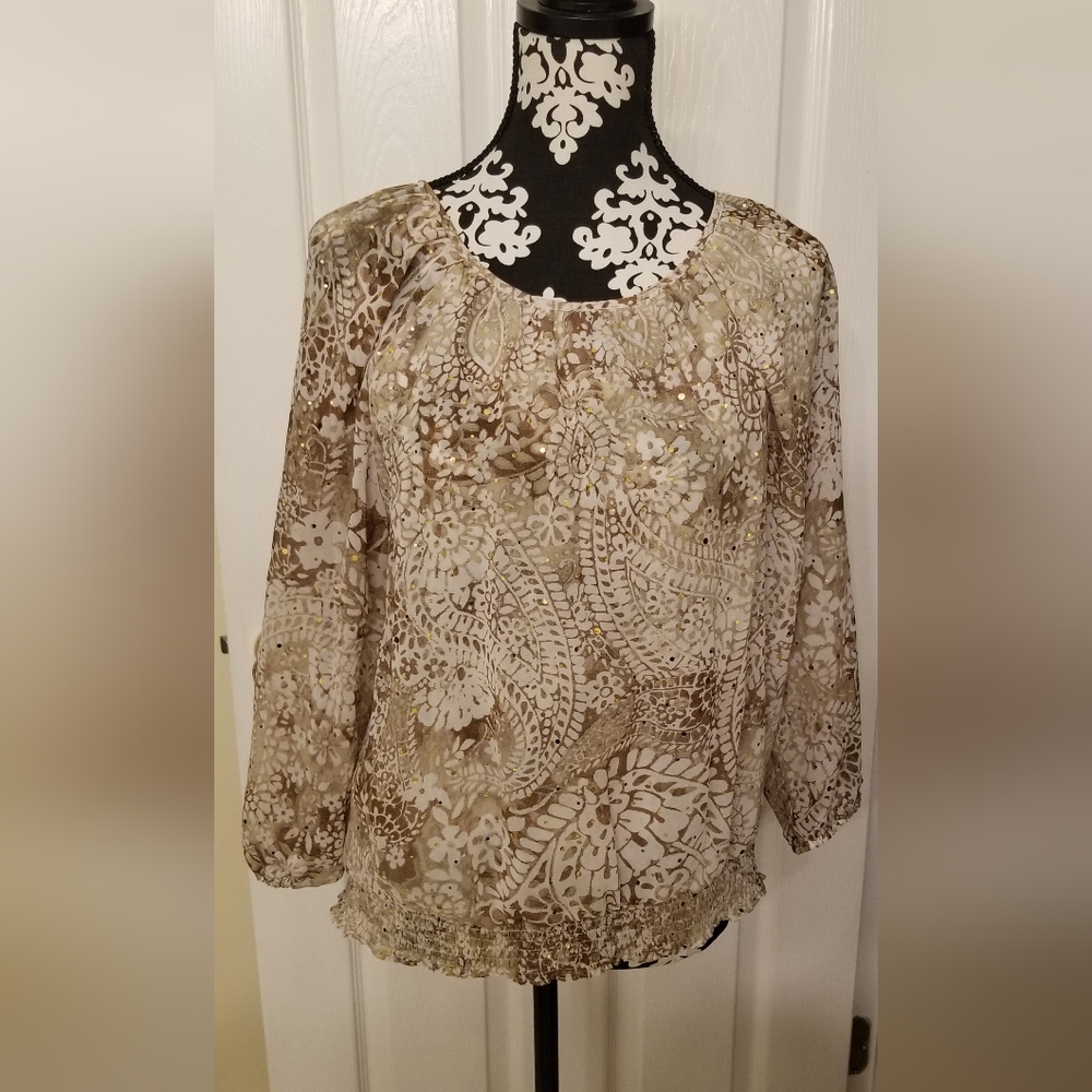 Cathy Daniels Women Tunic Blouse